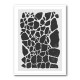 Geometric Rocky Pattern Wall Art