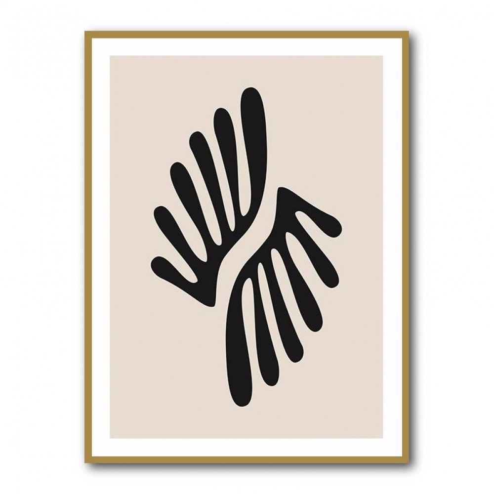 Henri Matisse Black Algae Collection #1 Wall Art