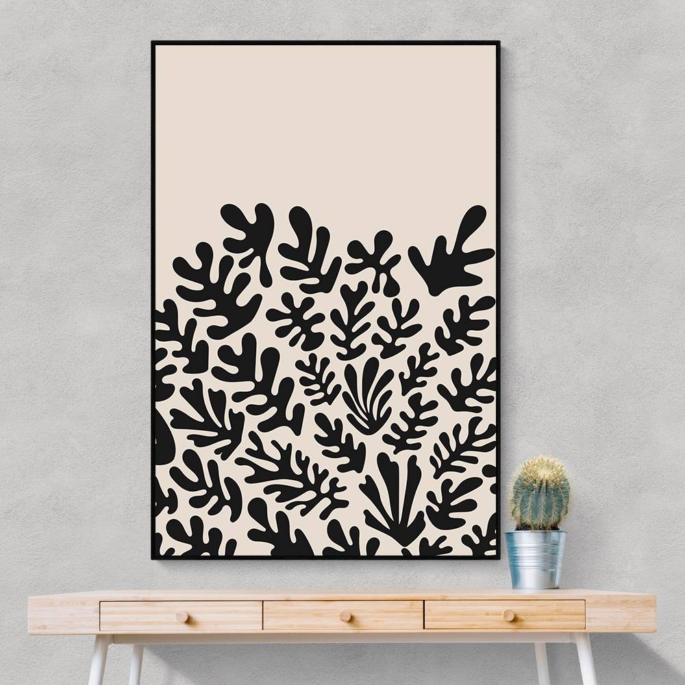 Henri Matisse Black Algae Collection #2 Wall Art