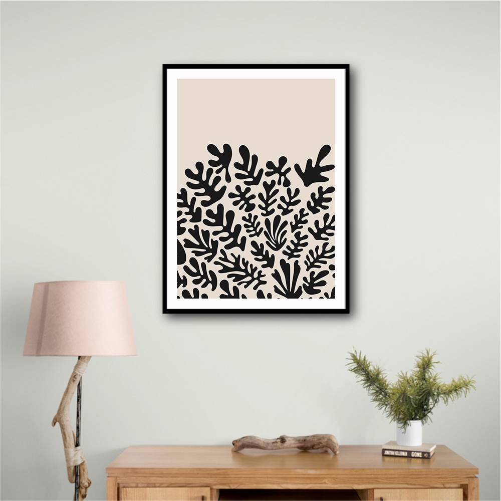 Henri Matisse Black Algae Collection #2 Wall Art