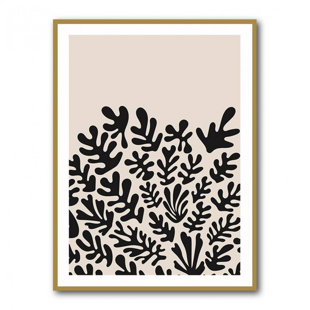 Henri Matisse Black Algae Collection #2 Wall Art