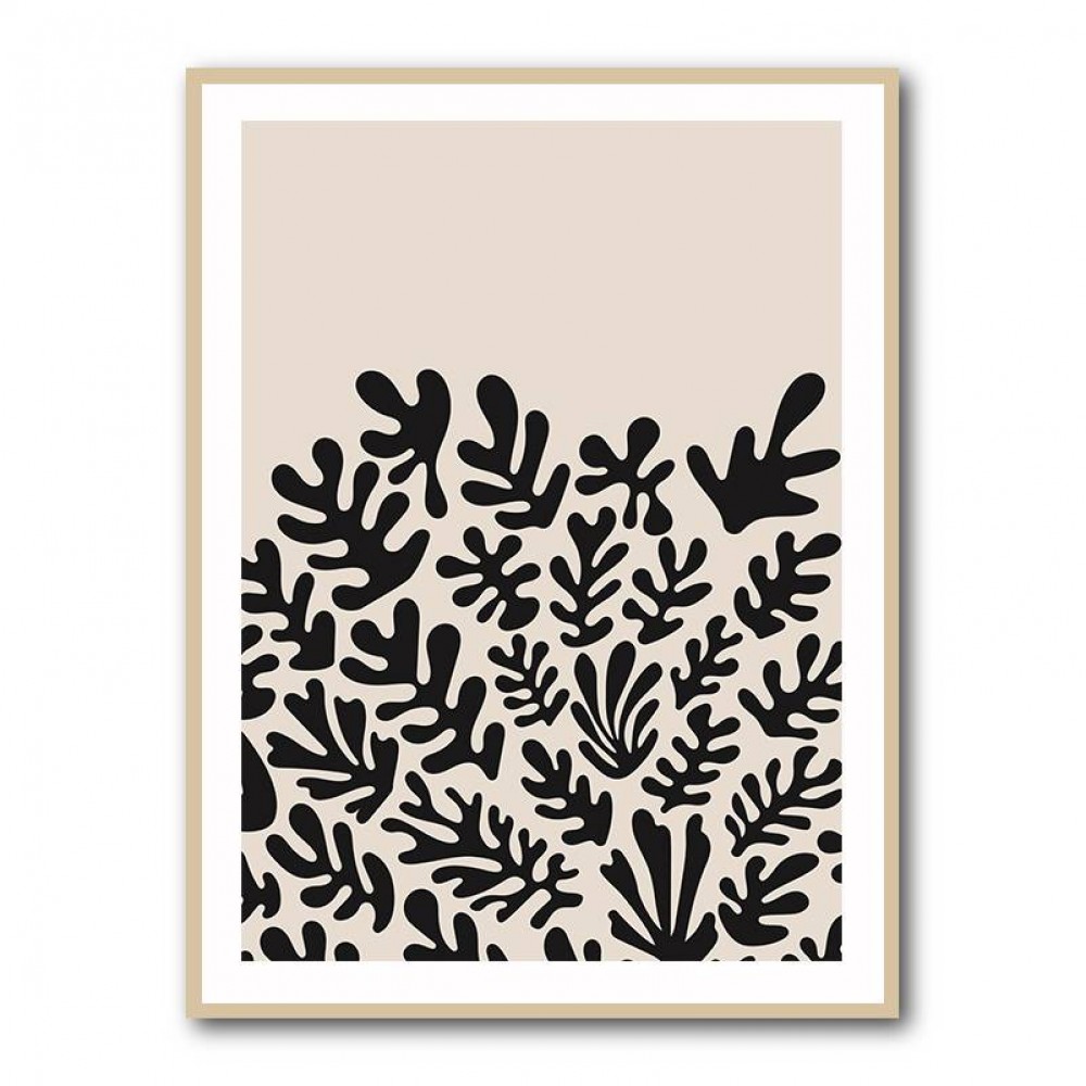 Henri Matisse Black Algae Collection #2 Wall Art