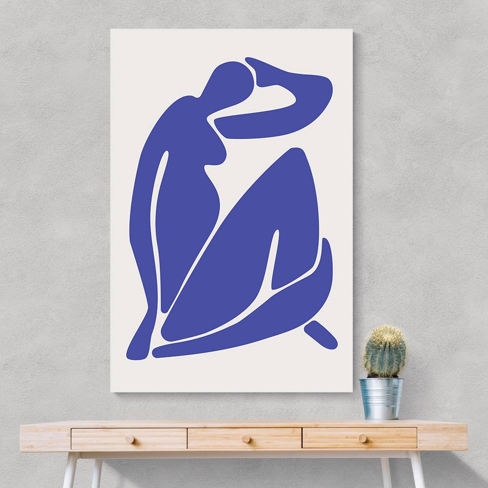 Henri Matisse Blue Collection #1 Wall Art