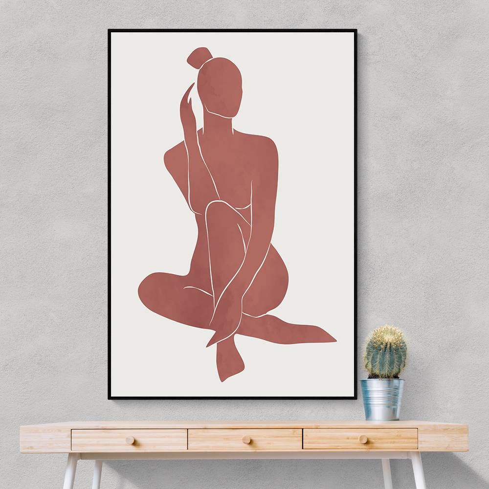 Henri Matisse Minimal Woman #3 Wall Art