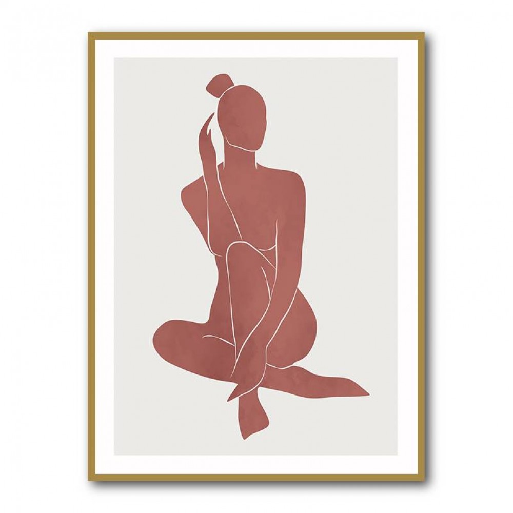 Henri Matisse Minimal Woman #3 Wall Art