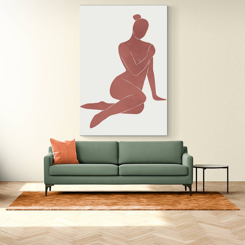 Henri Matisse Minimal Woman #2 Wall Art