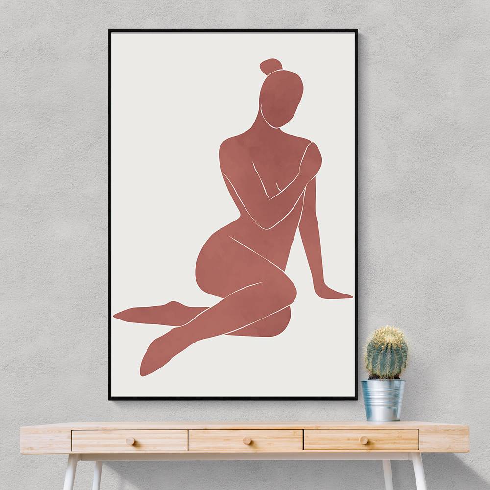 Henri Matisse Minimal Woman #2 Wall Art