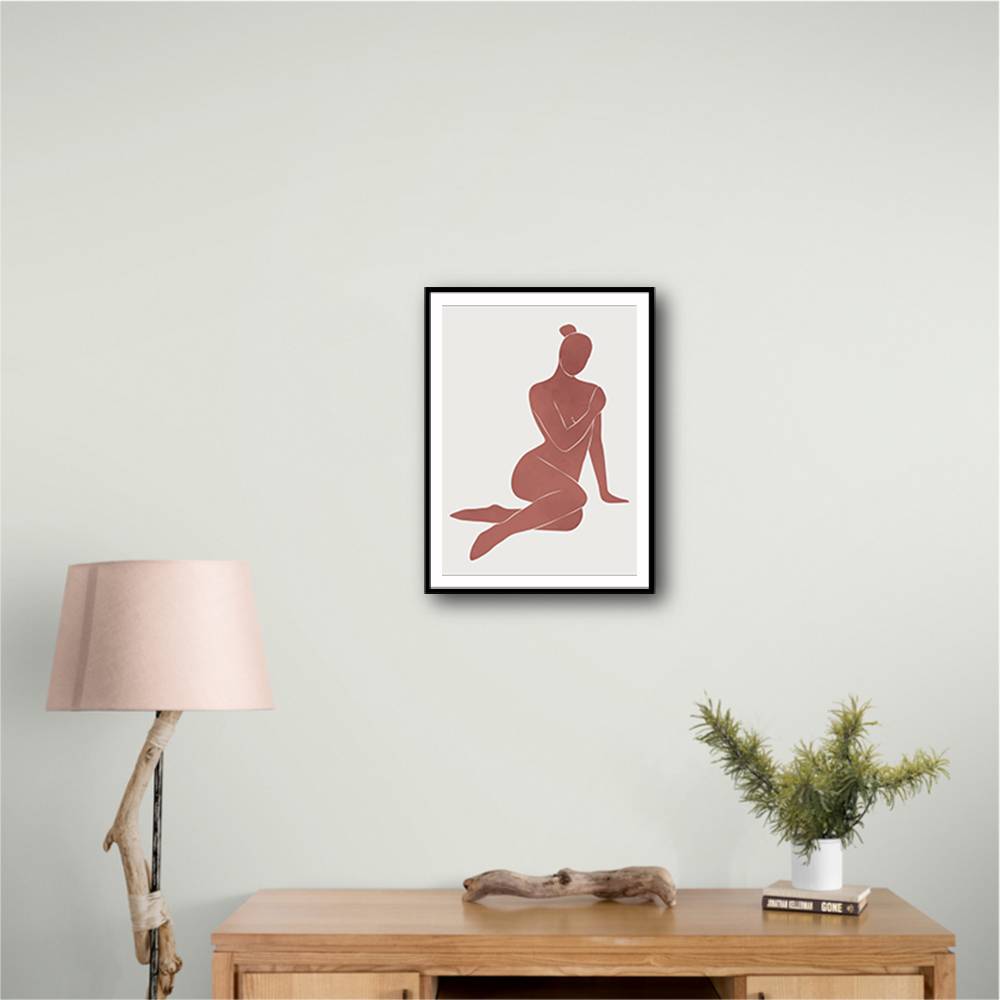 Henri Matisse Minimal Woman #2 Wall Art