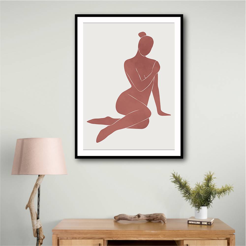 Henri Matisse Minimal Woman #2 Wall Art