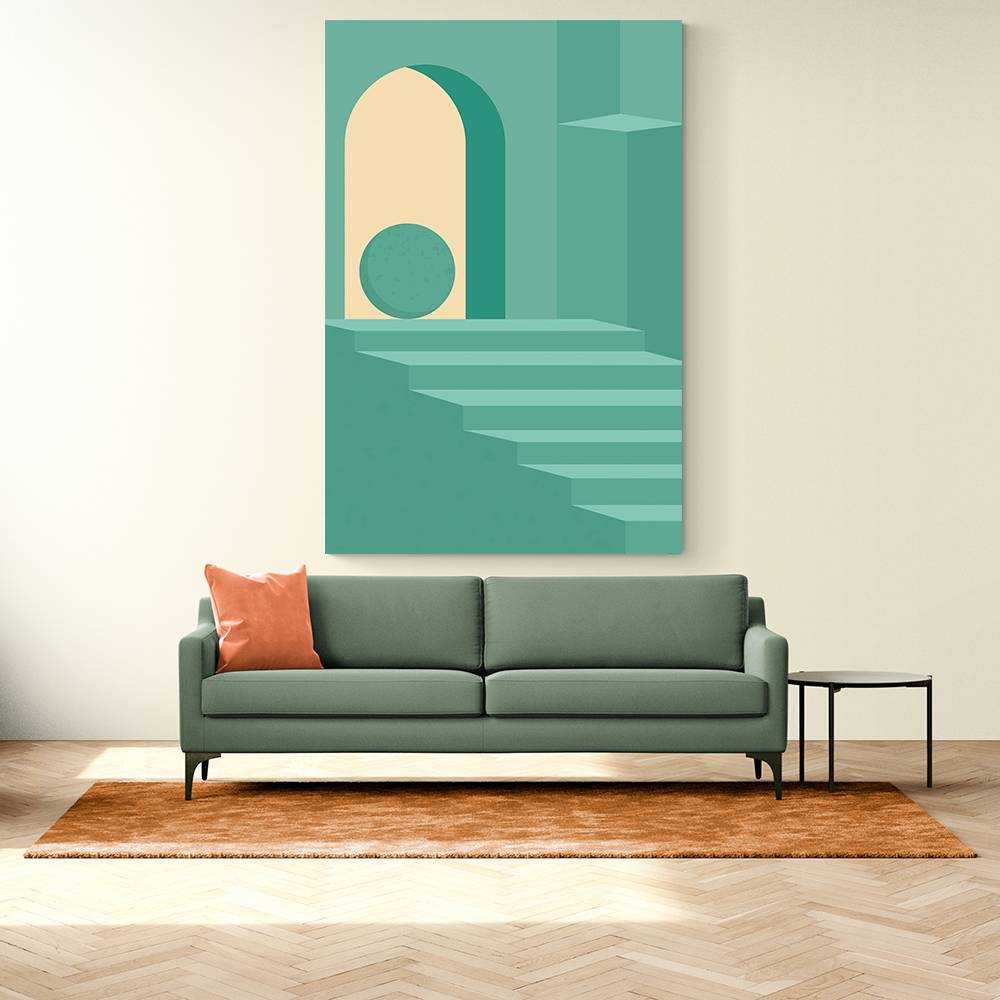 Minimal Architecture Design #1 Wall Art