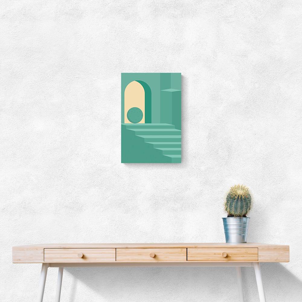 Minimal Architecture Design #1 Wall Art