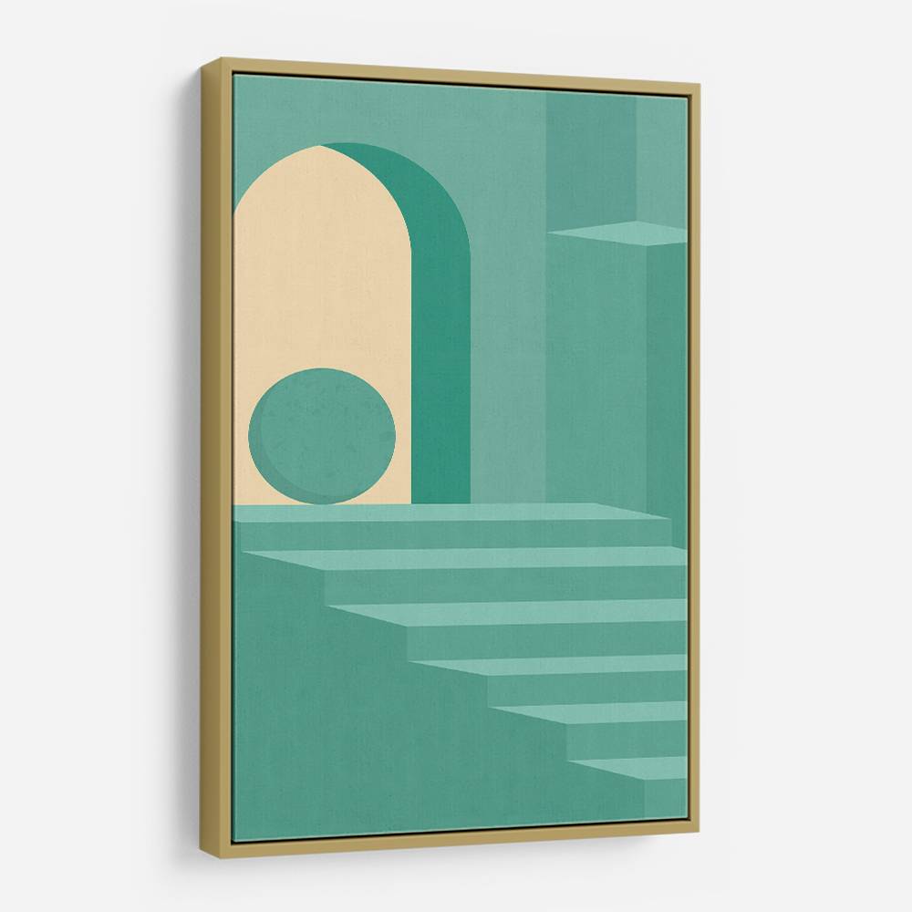 Minimal Architecture Design #1 Wall Art