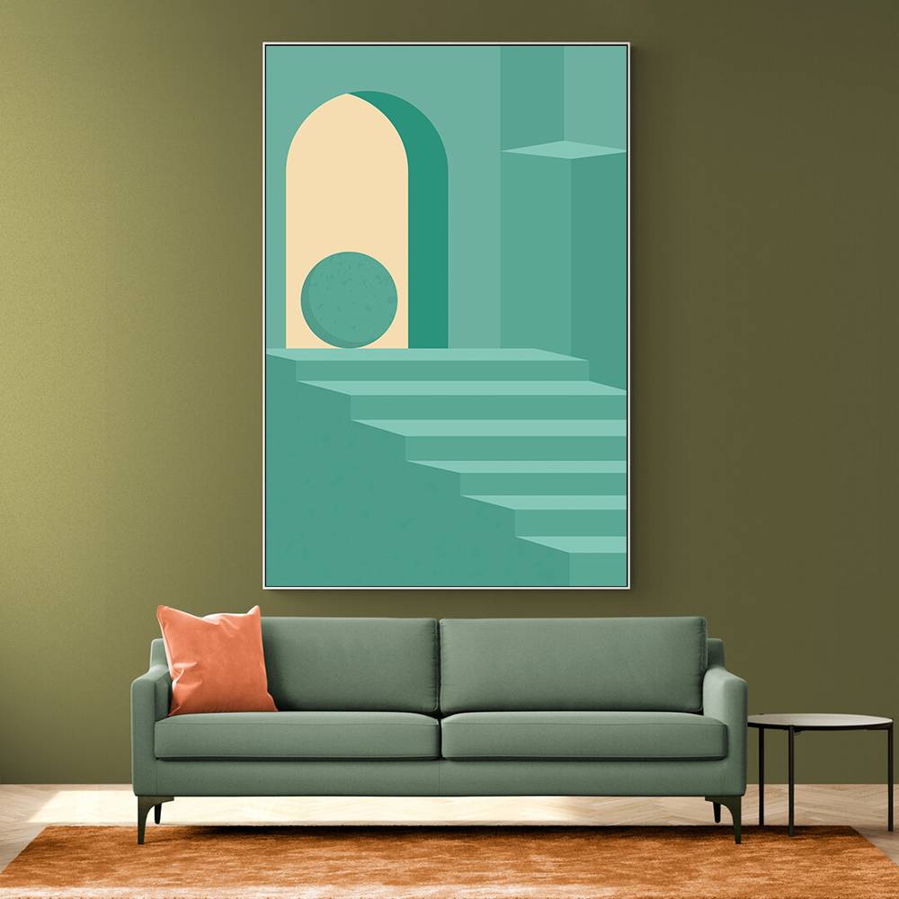 Minimal Architecture Design #1 Wall Art