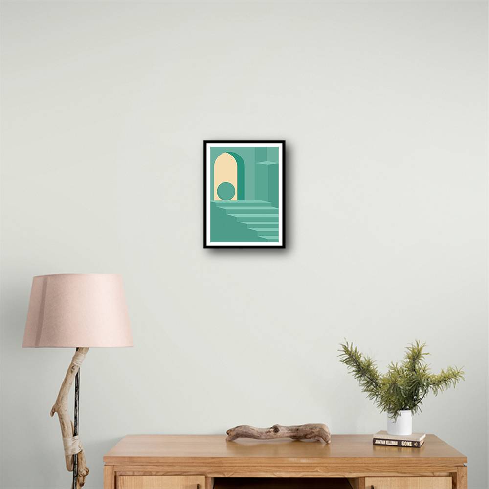 Minimal Architecture Design #1 Wall Art