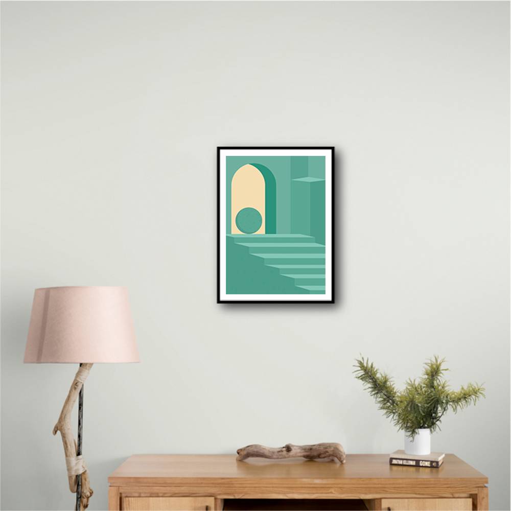 Minimal Architecture Design #1 Wall Art