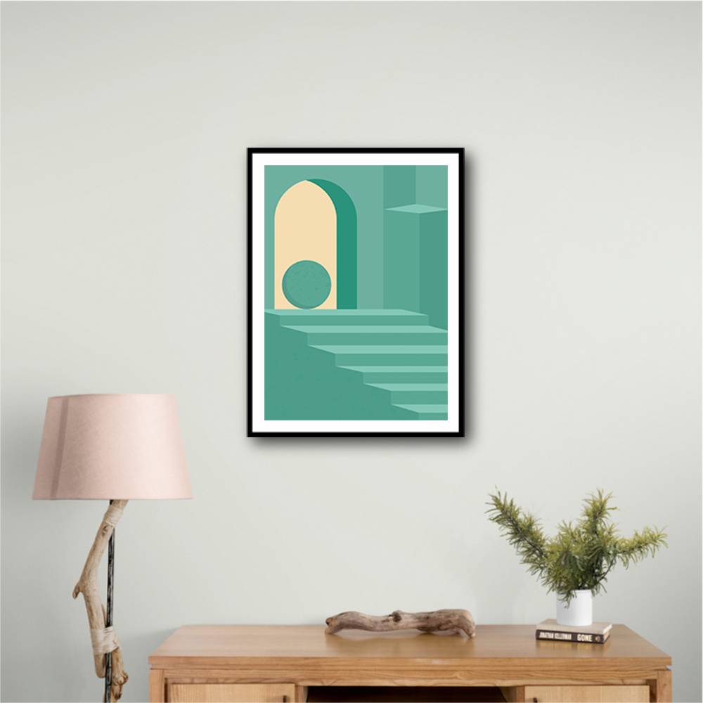 Minimal Architecture Design #1 Wall Art