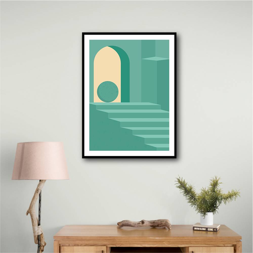 Minimal Architecture Design #1 Wall Art