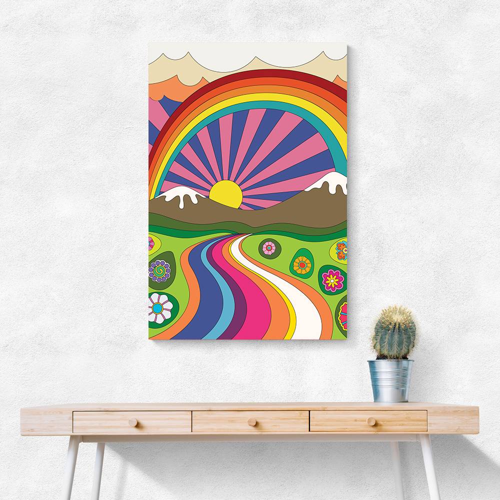 70's Vibes #4 Wall Art