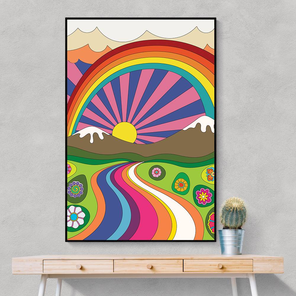 70's Vibes #4 Wall Art