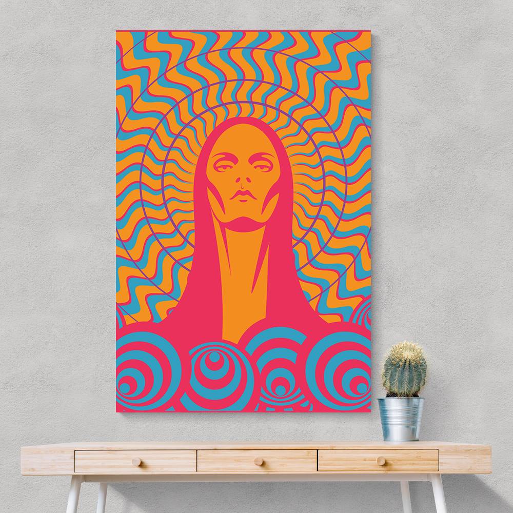 70's Woman Series #3 Wall Art