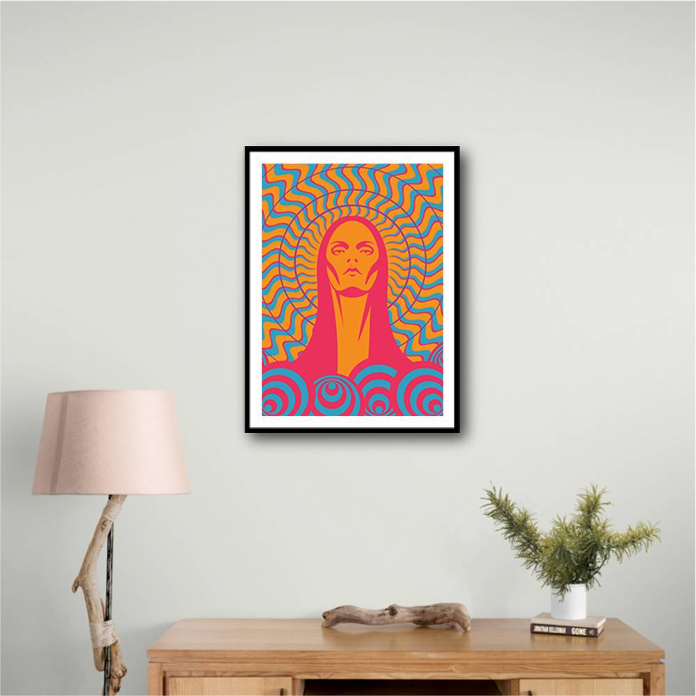 70's Woman Series #3 Wall Art