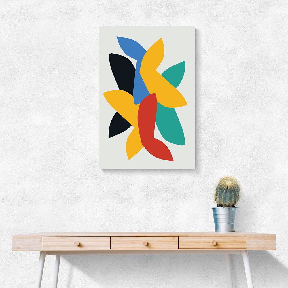 Abstract Birds Wall Art