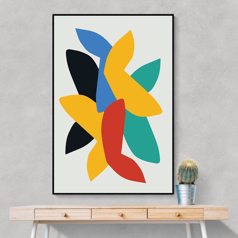 Abstract Birds Wall Art