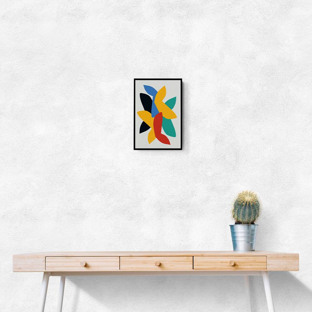 Abstract Birds Wall Art