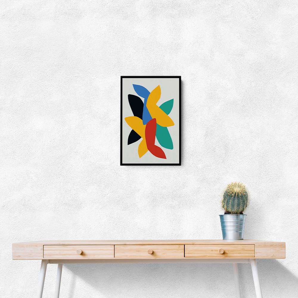 Abstract Birds Wall Art