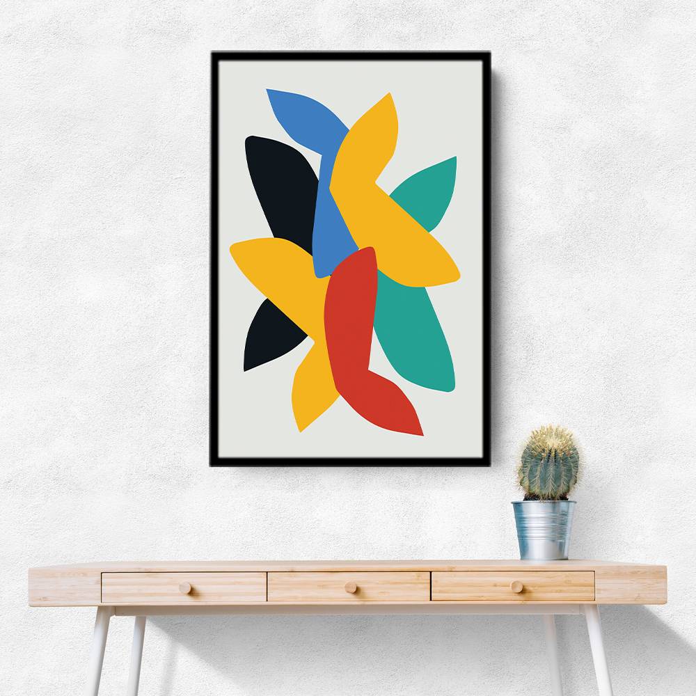 Abstract Birds Wall Art