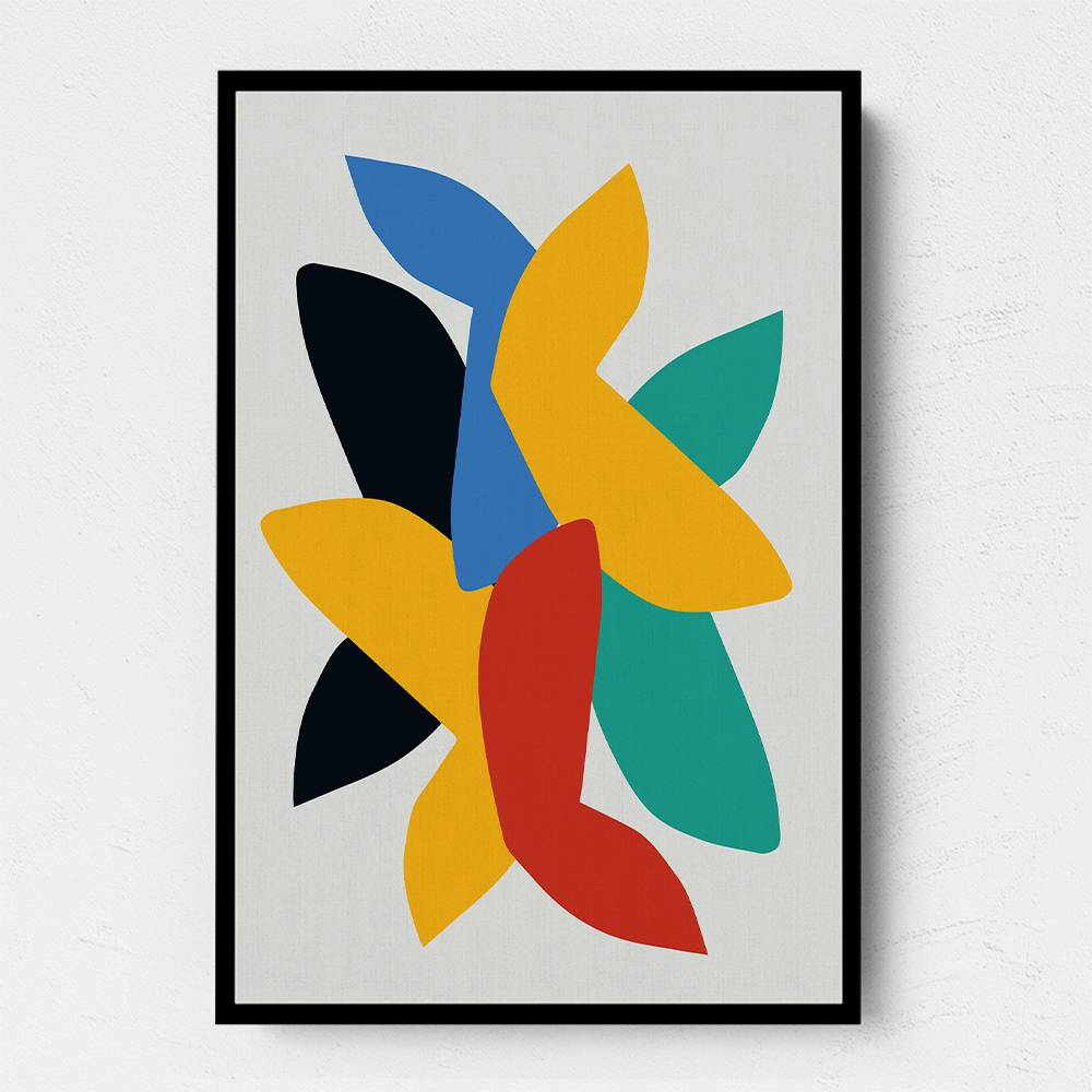 Abstract Birds Wall Art