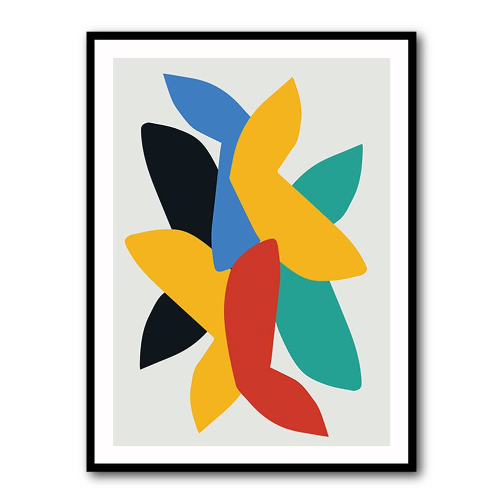 Abstract Birds Wall Art