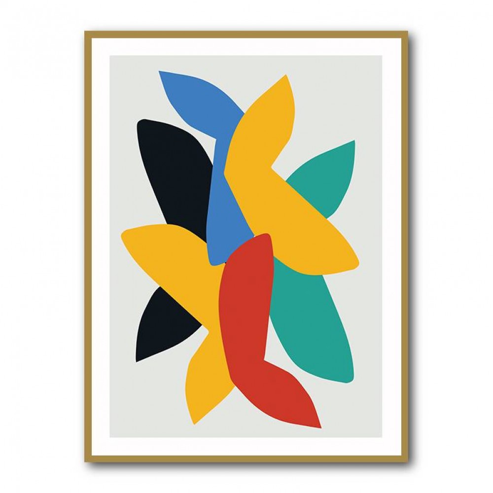 Abstract Birds Wall Art