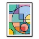 Abstract Circles Collection #2 Wall Art