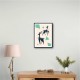 Abstract Deer #2 Wall Art