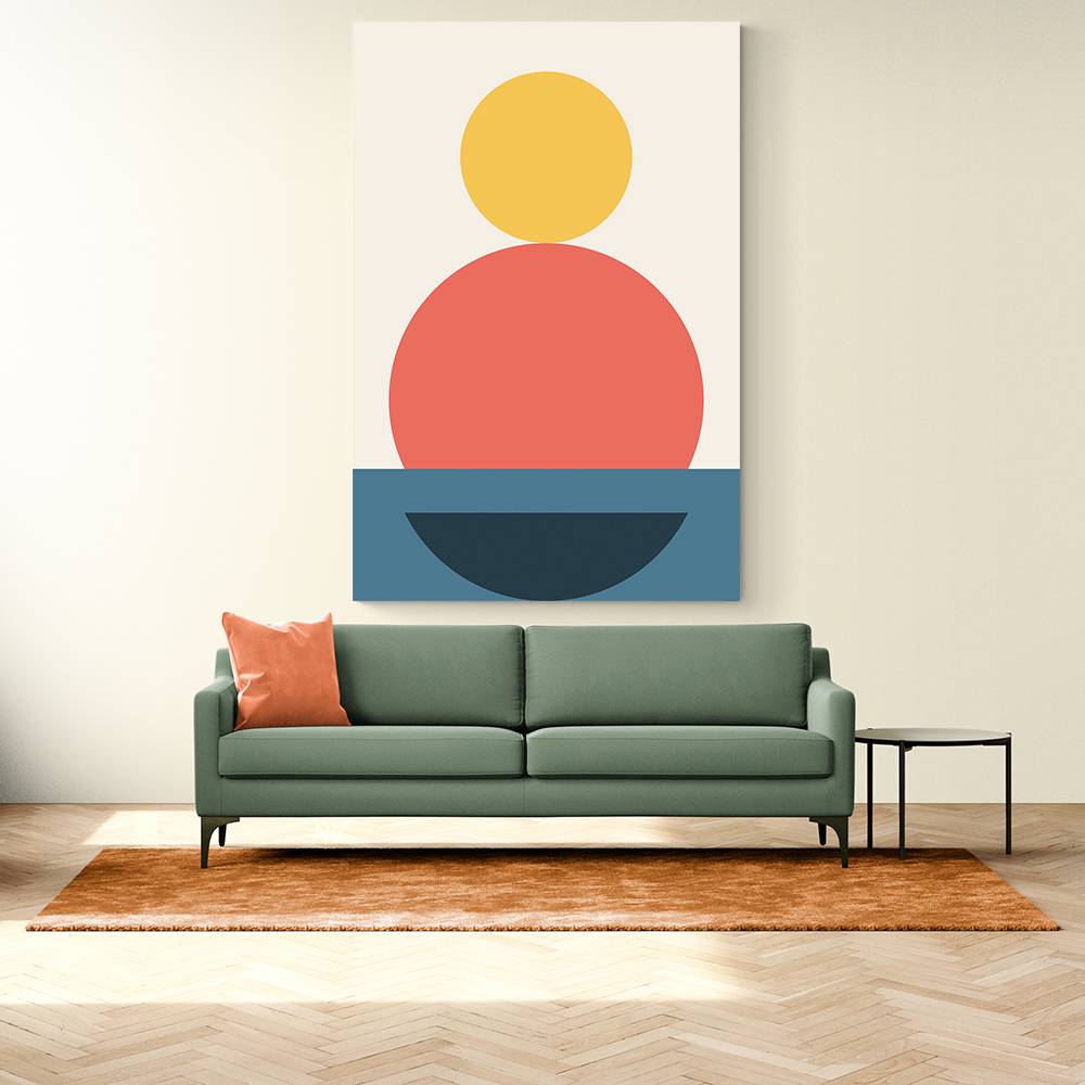 Abstract Geometric Fun #3 Wall Art