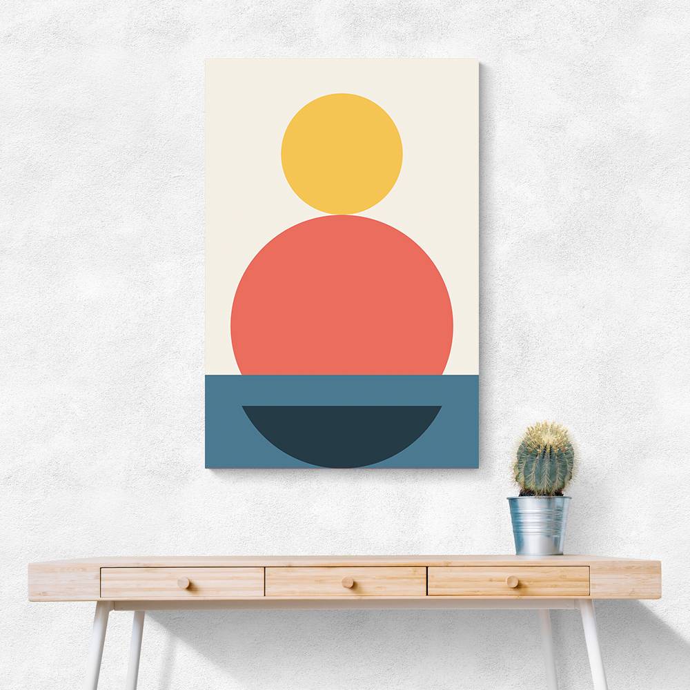 Abstract Geometric Fun #3 Wall Art