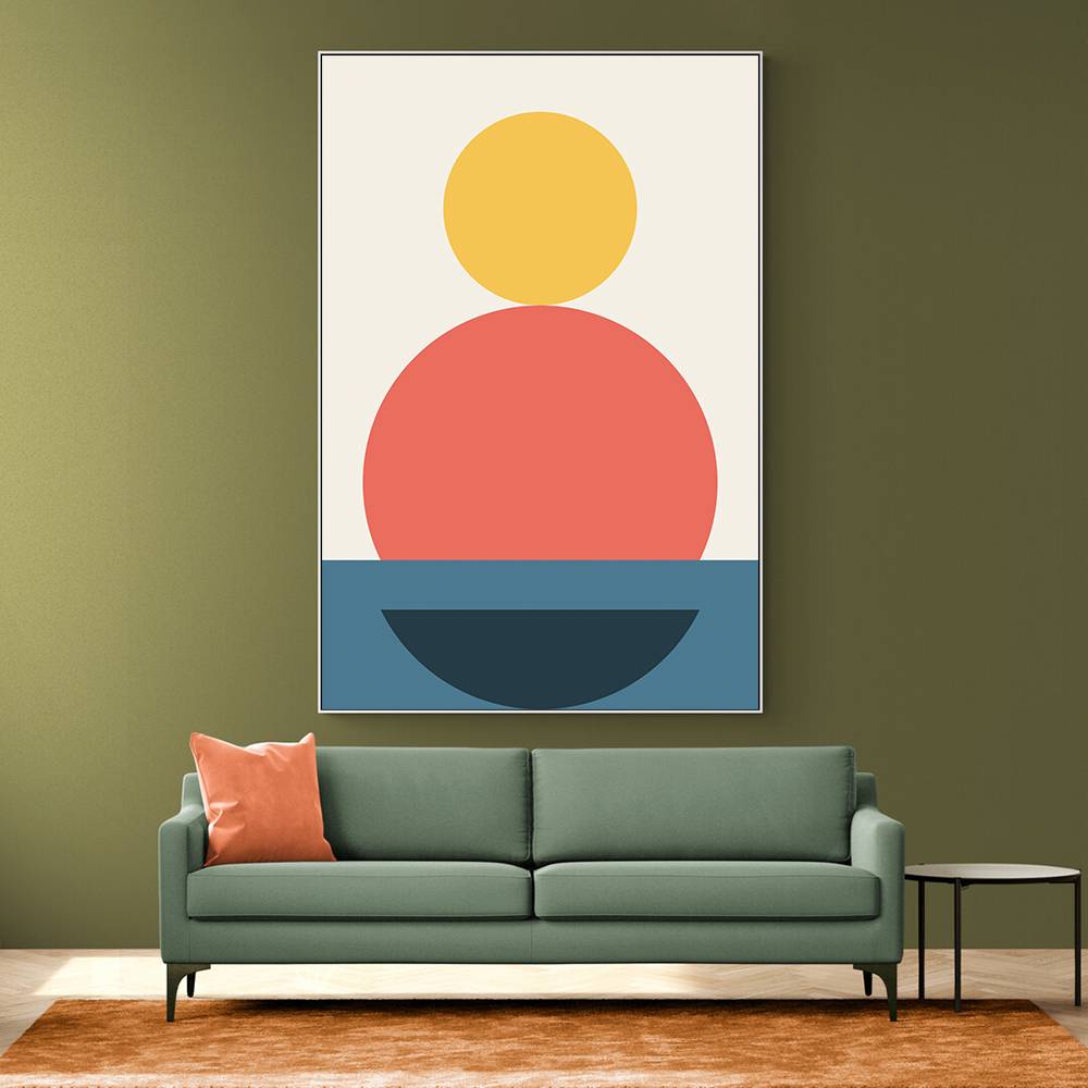 Abstract Geometric Fun #3 Wall Art