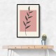  Abstract Minimal Plants #1 Wall Art