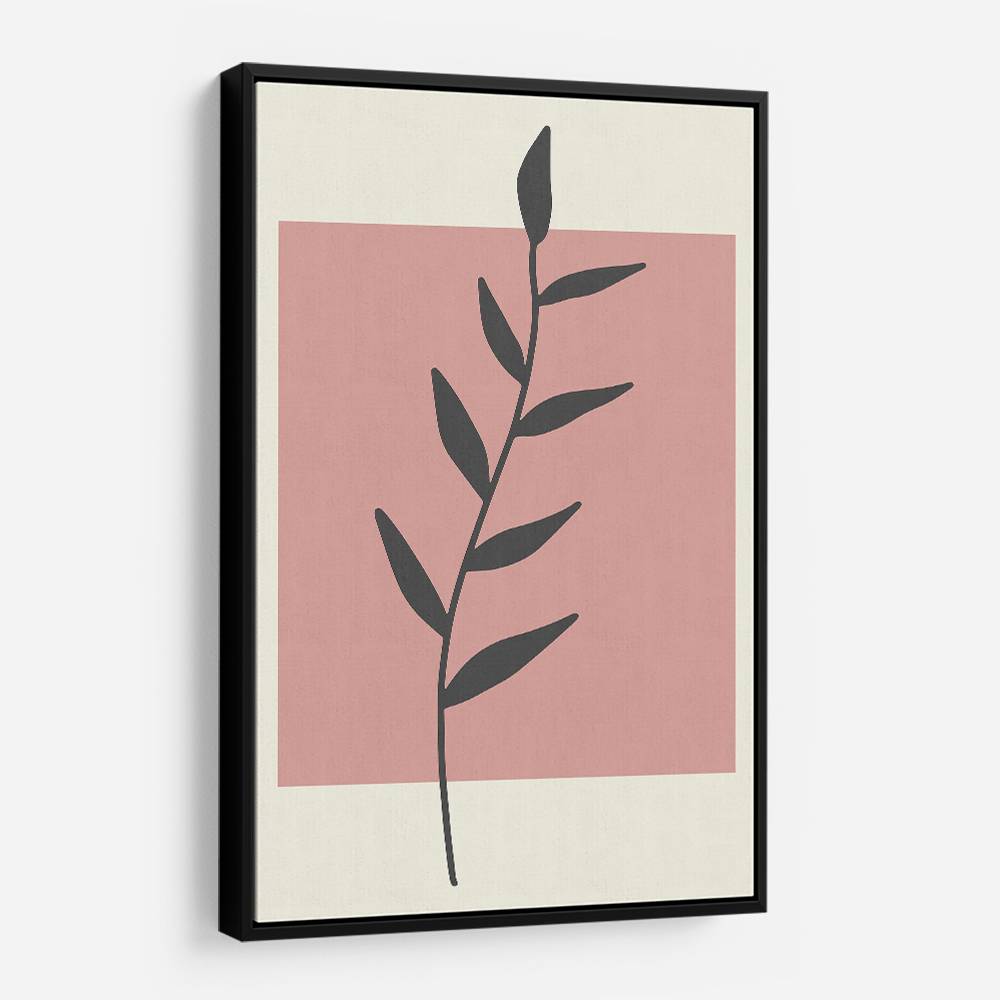  Abstract Minimal Plants #1 Wall Art