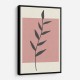  Abstract Minimal Plants #1 Wall Art