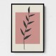  Abstract Minimal Plants #1 Wall Art