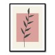  Abstract Minimal Plants #1 Wall Art