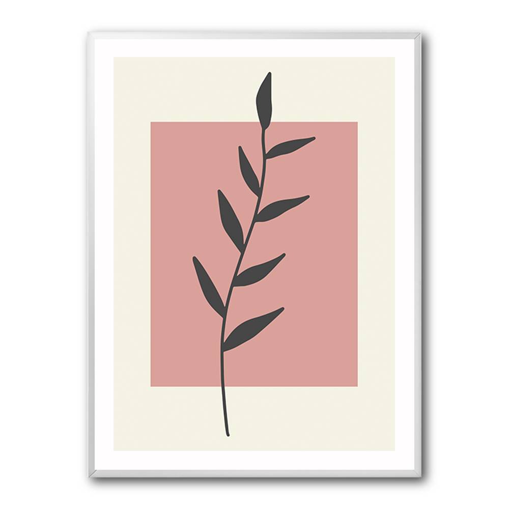  Abstract Minimal Plants #1 Wall Art