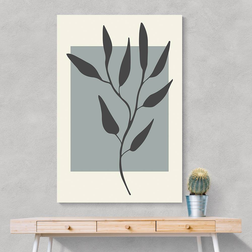 Abstract Minimal Plants #2 Wall Art