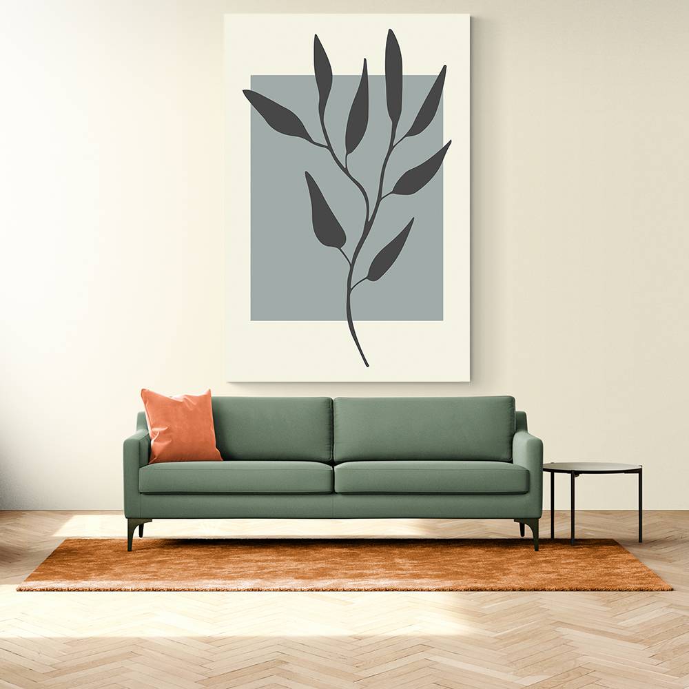 Abstract Minimal Plants #2 Wall Art