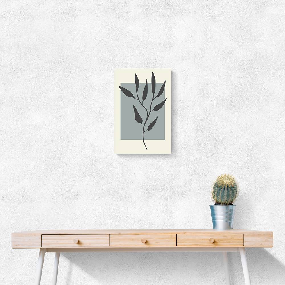 Abstract Minimal Plants #2 Wall Art