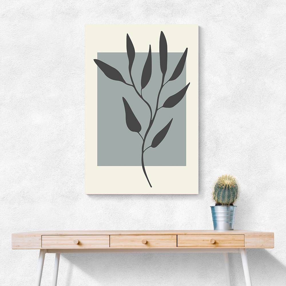 Abstract Minimal Plants #2 Wall Art