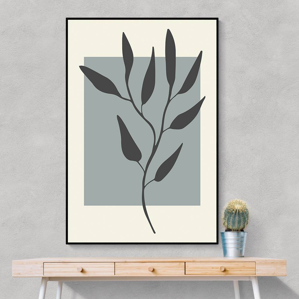 Abstract Minimal Plants #2 Wall Art