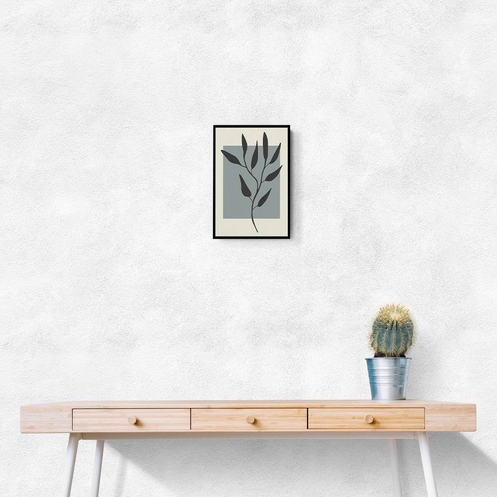 Abstract Minimal Plants #2 Wall Art